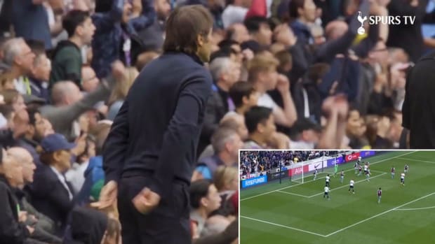 Conte cam: High emotions as Spurs move into top four